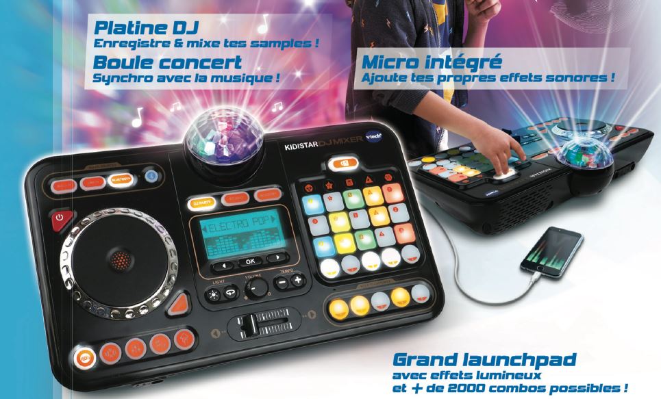 VTECH - KIDI DJ MIX - JOUER À FAIRE SEMBLANT / Musique